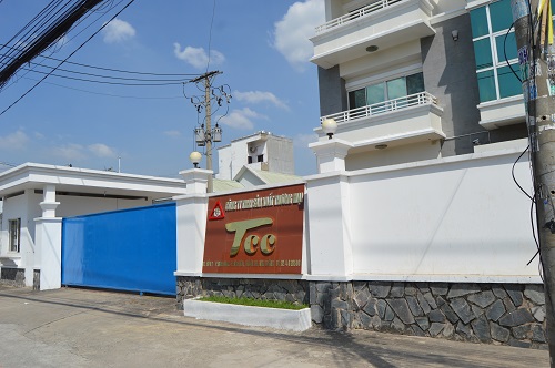 Diện tích nhà xưởng TCC